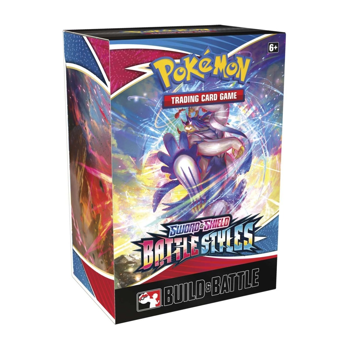 Pokemon TCG Build and Battle Kit Box - Sword Shield 05 Battle Styles - 4 Packs & Promos