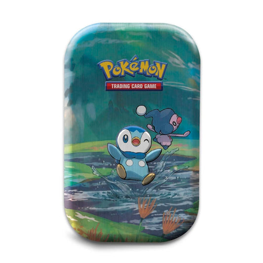 Pokémon TCG: Sinnoh Stars Mini Tin - Piplup, Mr Mime (2 Booster Packs & 1 Pokémon Art Card)