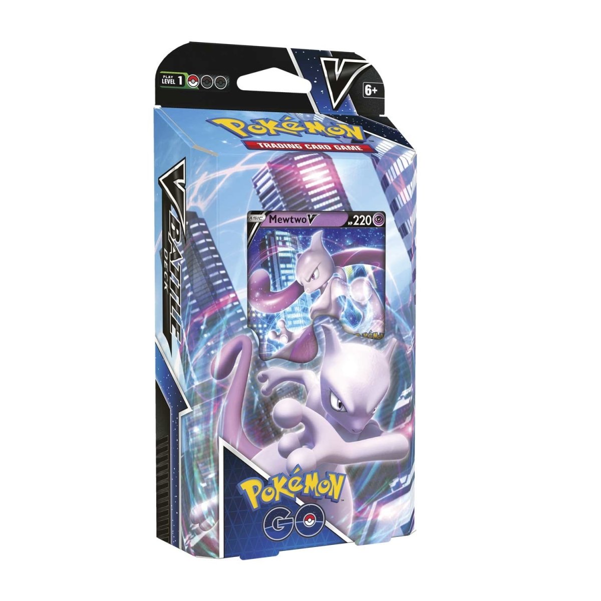 Mop Mob Pokemon Cards: Pokemon GO Mewtwo V Battle Deck Multicolor