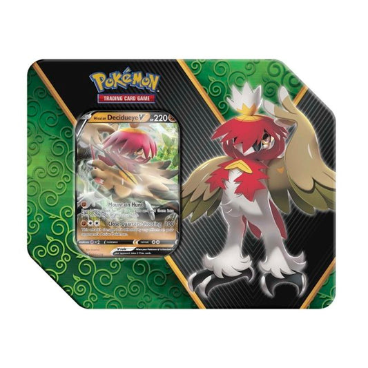 Pokemon Cards: Divergent Power Hisuian Decidueye V Tin