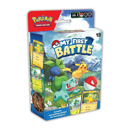 Pokemon TCG: My First Battle - Pikachu and Bulbasaur (2 ready-to-play mini decks & accessories)