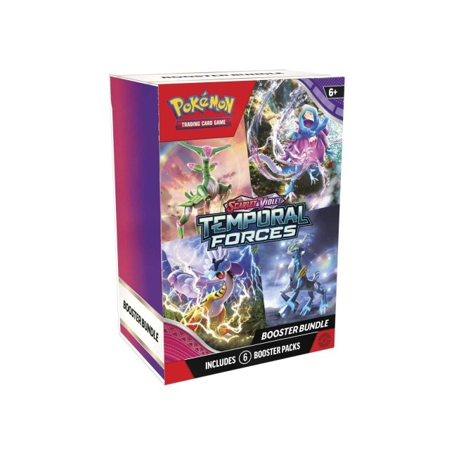 TCG: Scarlet & Violet - Temporal Forces Booster Bundle (6 Booster Packs)