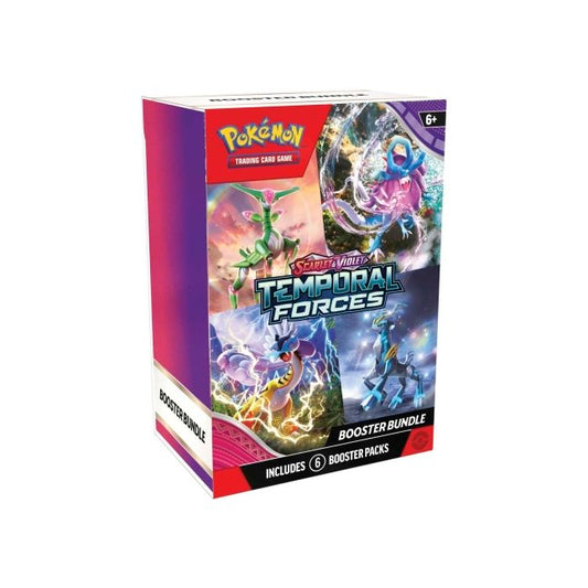 TCG: Scarlet & Violet - Temporal Forces Booster Bundle (6 Booster Packs)