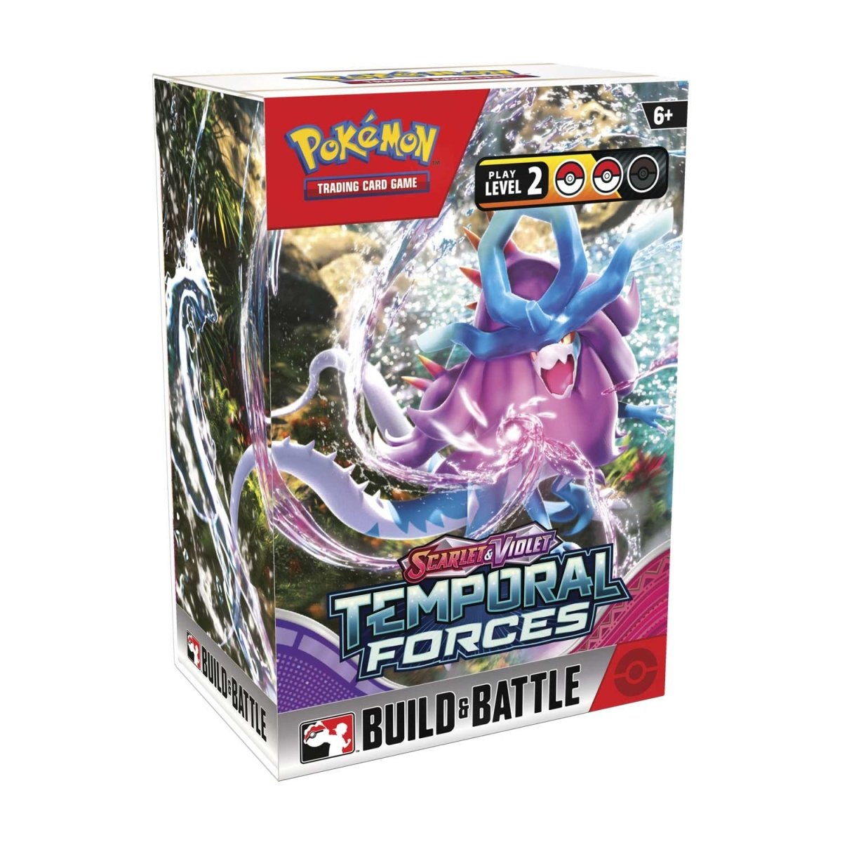 POKEMON TCG: Scarlet and Violet: Temporal Forces: Build & Battle Box