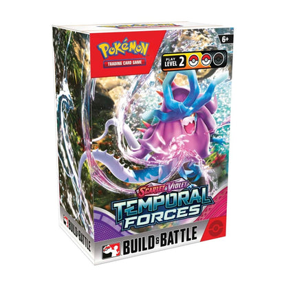 POKEMON TCG: Scarlet and Violet: Temporal Forces: Build & Battle Box