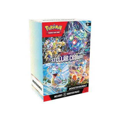 Pokémon TCG: Scarlet & Violet—Stellar Crown Booster Bundle (6 Booster Packs)