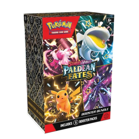 Pokemon TCG: Scarlet & Violet - Paldean Fates Booster Bundle (6 Booster Packs)