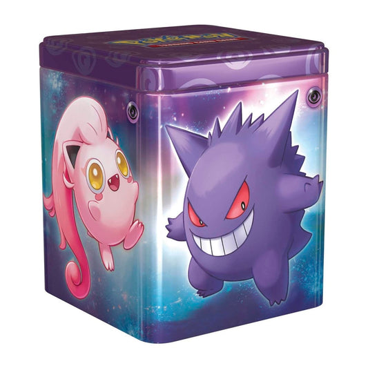 Pokemon TCG: Psychic Stacking Tin (3 Booster Packs & 2 Sticker Sheets)