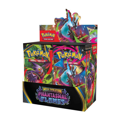 Pokemon TCG Mega Evolutions 2 Phantasmal Flames Booster Display