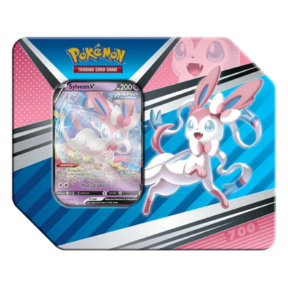 Pokemon Cards: 2022 Spring V Heroes Sylveon V Tin