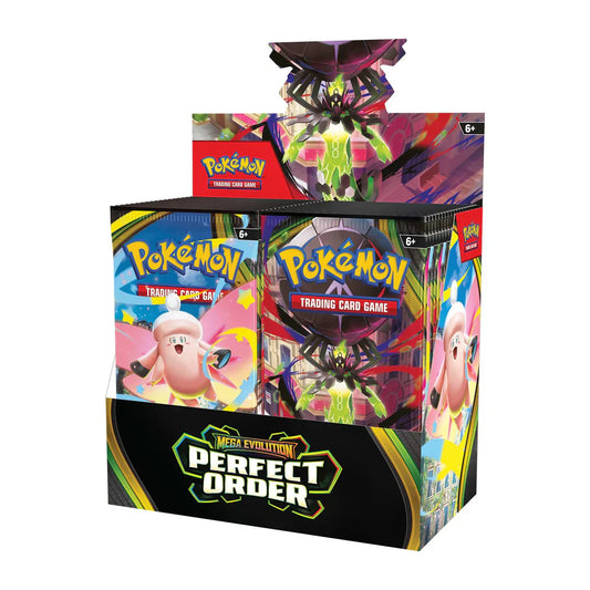 Pokémon TCG: Mega Evolution—Perfect Order Booster Display Box