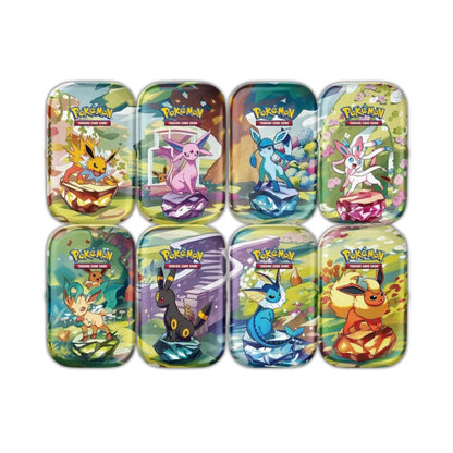 Pokemon TCG Scarlet & Violet 8.5 Prismatic Evolutions Mini Tin Assorted (1ct)