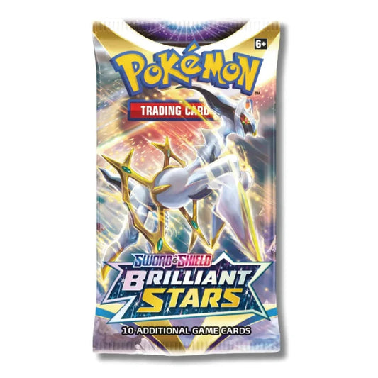 Pokemon TCG: Sword & Shield - Brilliant Stars Booster Pack (10 Cards Per Pack)