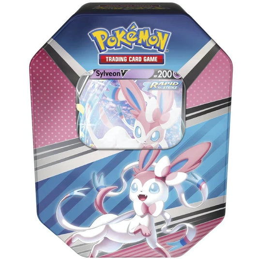 TCG: V Tin Heroes Sylveon (1 Foil Cards & 4 Booster Packs)