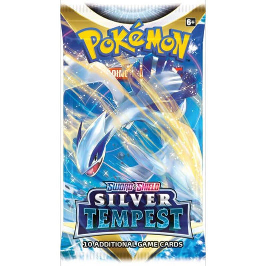 POK85092 Sword and Shield Silver Tempest Card Game Booster Pack