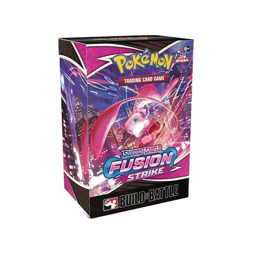 Pokemon TCG: Sword & Shield Fusion Strike Build and Battle Booster Kit Box Set - 4 Packs, Promos