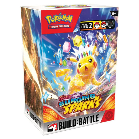 Pokémon TCG: Scarlet & Violet - Surging Sparks Build & Battle Box