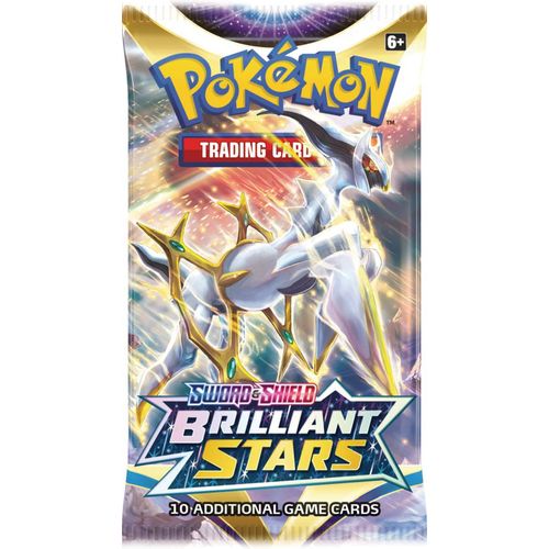 Pokemon TCG: Sword & Shield - Brilliant Stars Booster Pack (10 Cards Per Pack)