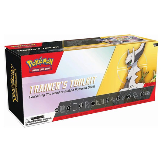 Pokemon TCG: Trainer’s Toolkit 2023 - 4 Packs, Promos, Accessories