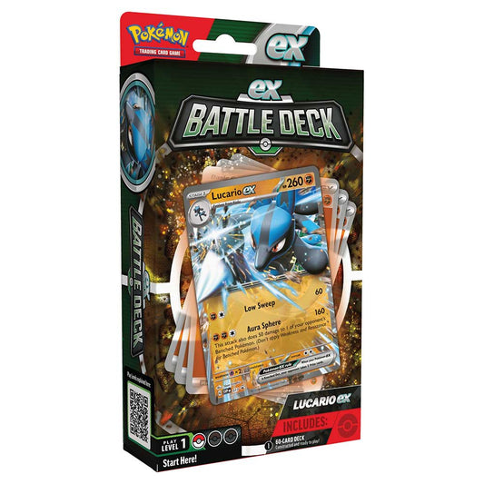 Pokemon TCG: Lucario ex Battle Deck (Ready-to-Play 60-Card Deck)