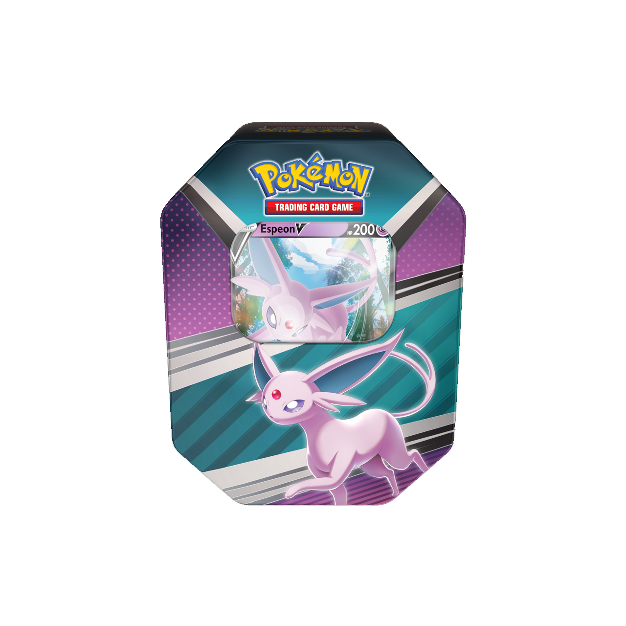 Pokémon TCG: V Heroes Tin Espeon (1 Foil Card & 4 Booster Packs),Single,Multicolor