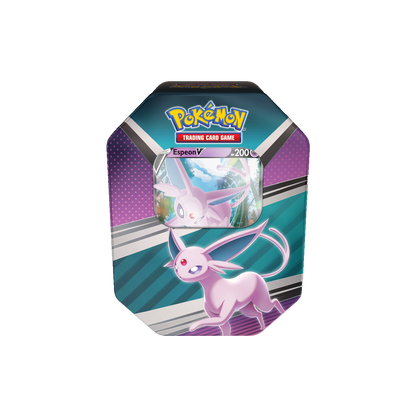 Pokémon TCG: V Heroes Tin Espeon (1 Foil Card & 4 Booster Packs),Single,Multicolor