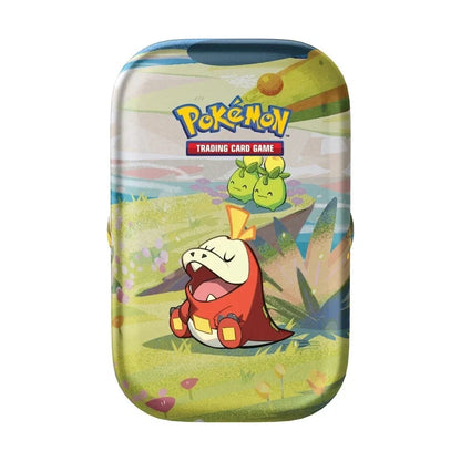 Pokemon TCG: Paldea Friends Mini Tins - Fuecoco (2 Booster Packs, 1 Art Card & 1 Sticker Sheet)