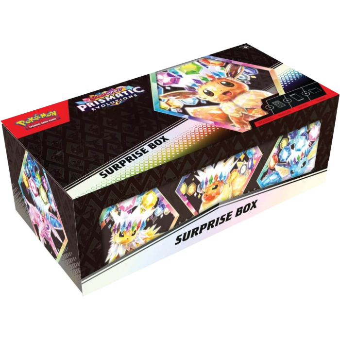 Pokemon TCG Scarlet & Violet 8.5 Prismatic Evolutions Surprise Box