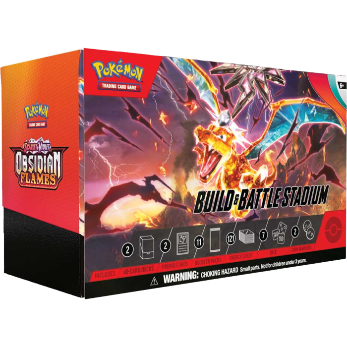 Pokemon Card Game Scarlet & Violet Deck Build Box Obsidian Flame (Japanese)