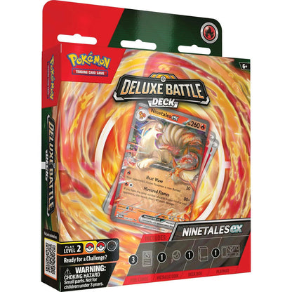 TCG: Ninetales ex Deluxe Battle Deck (Ready to Play 60 Card Deck & Accessories)