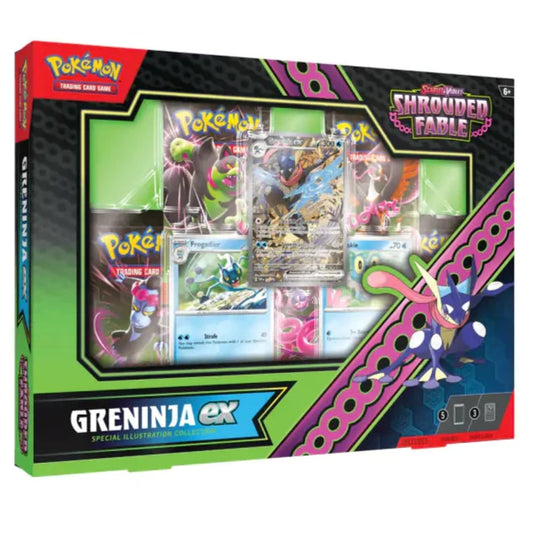 Pokémon TCG: Scarlet & Violet - Shrouded Fable Kingdra ex/Greninja ex Special Illustration Collection