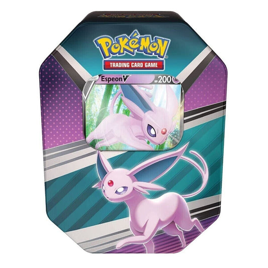 Pokémon TCG: V Heroes Tin Espeon (1 Foil Card & 4 Booster Packs)