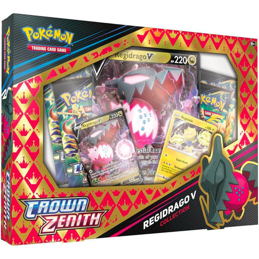 Pokemon Regidrago V Crown Zenith Collection