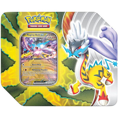 Pokemon TCG: Paradox Destinies Tin - Raging Bolt EX