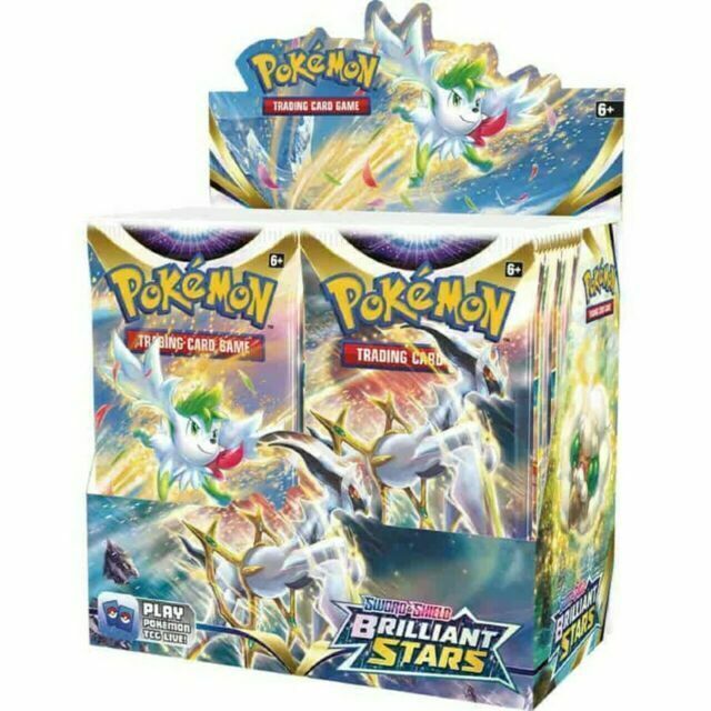 Pokemon TCG: Sword & Shield Brilliant Stars 36 Count Booster Box